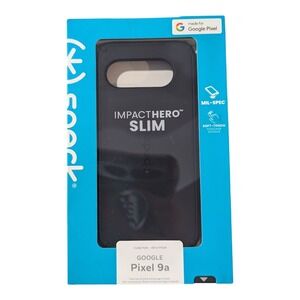 L9-N Speck - ImpactHero Slim Case for Google Pixel 9a - Black